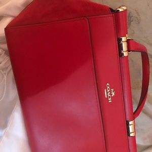 Coach Bag red Selena Gomez